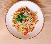 Wok с курицей