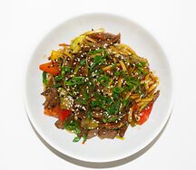 Удон с говядиной