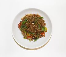 Рис со свининой