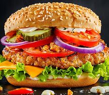 Bro Burger с куриной котлетой 