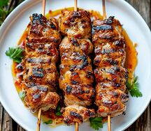 Шашлык из куриного бедра