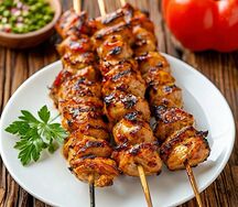 Шашлык из куриного филе
