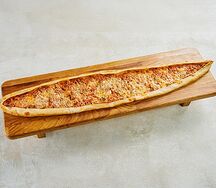 Пиде с фаршем и сыром