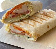 Шаурма с копченой курочкой сырная