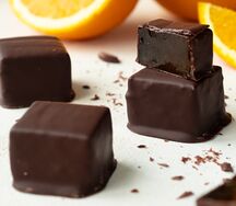 Набор мармелад Апельсиновый в шоколаде