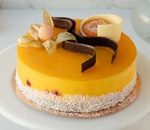 Йогуртовый с маракуйя мини