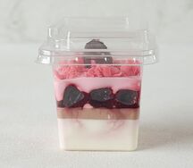 Десерт сметанный Вишня