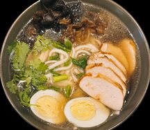 Рамен с курицей