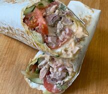 Деревенская в лаваше 