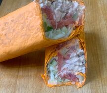 Двойная в сырном лаваше