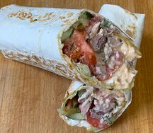 Двойная в лаваше 