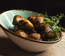 Шампиньоны гриль