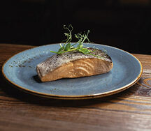 Семга на пару