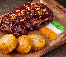 Ребрышки в вишневом BBQ