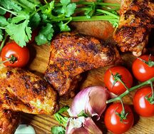 Крылышки на мангале