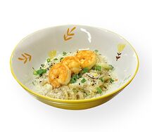 Якисоба с креветкой