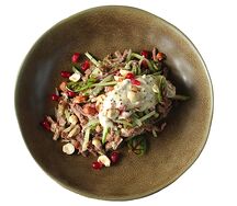 Салат с тремя видами мяса