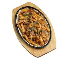 Картофель, жаренный с грибами