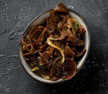 Древесные грибы по-корейски