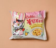 Экстраострая лапша Samyang со вкусом на выбор (Корея)