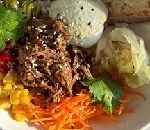 Боул с говядиной 