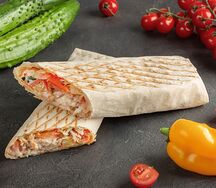 Шаурма с курицей большая