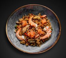 Рис с морепродуктами