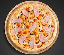 Пицца Ветчина-грибы