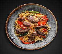 Вок c говядиной