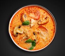 Суп Том ям с курицей