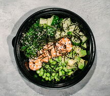 Поке с креветками