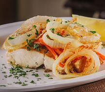 Нельма жареная по-домашнему