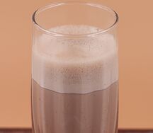 Молочный горячий шоколад