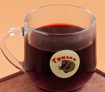 Чай с чёрной смородиной и лимоном