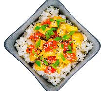 Гохан с курицей