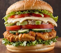 Чикен-чизбургер