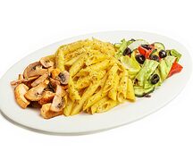 Курица с грибами