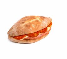 Фокачча Пиена с ветчиной и пепперони