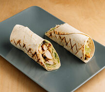 Шаверма с копченой куриной грудкой