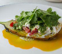 Баклажан со страчателлой