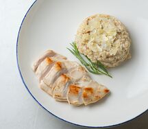 Куриная грудка с булгуром