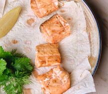 Шашлык из семги