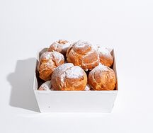 Профитроли c кремом пломбир