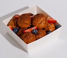 Профитроли шоколад