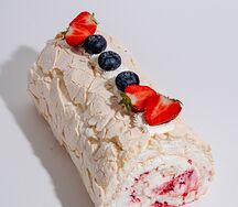 Меренговый рулет