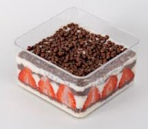 Десерт клубника-банан в новом увеличенном формате