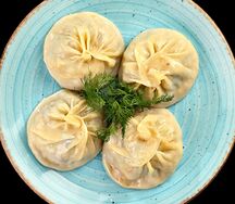 Манты с бараниной