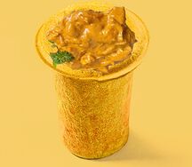 Курица Карри в свежеиспечённом стакане