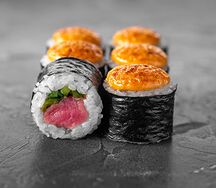 Острый маки с тунцом