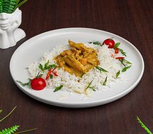 Курица тандури с рисом